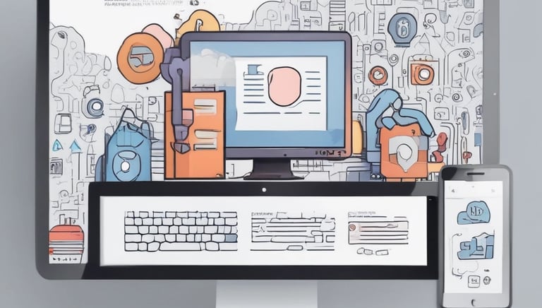 A professional consultant assisting a client with visa documents.