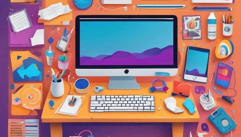 Close-up of a developer coding a sleek website interface on a laptop.