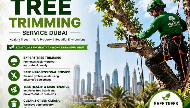 Tree Trimming Service in Dubai 