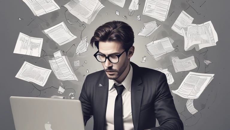 A friendly attorney speaking with a client over a video call.