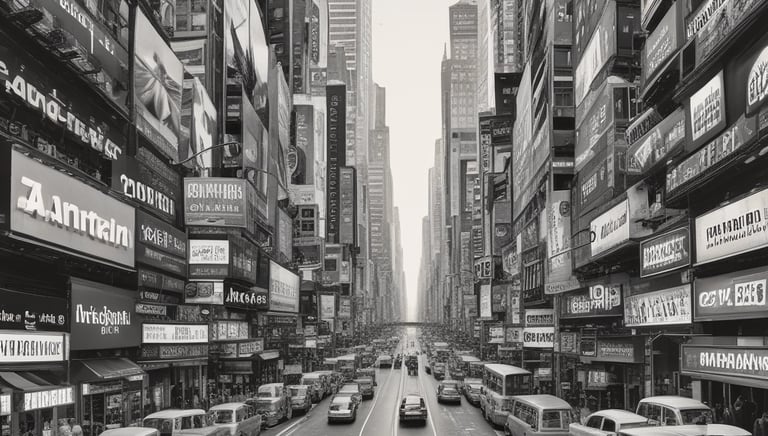 white and black abstract painting