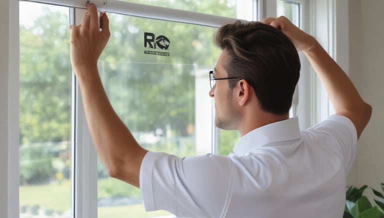 Professional consultant showing fabric samples to a smiling client in a stylish showroom.