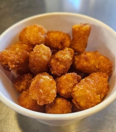 A side order of crispy fried Tater Tots at Captain's Galley