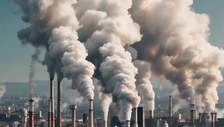 Close-up of water sampling equipment collecting river water for analysis.
