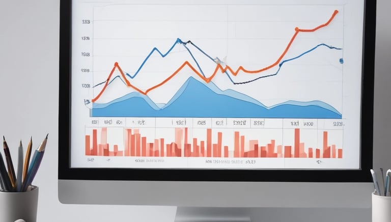 Modern laptop displaying a sleek, responsive website design on screen.