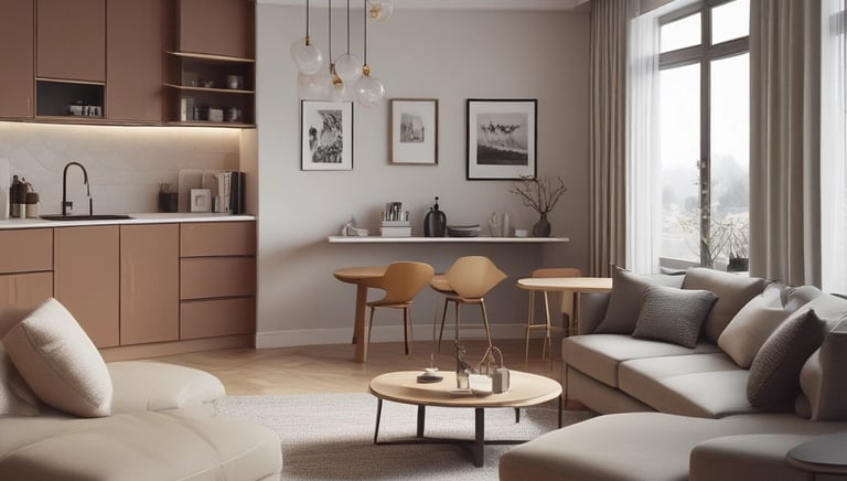 A professional assisting clients with mortgage options.