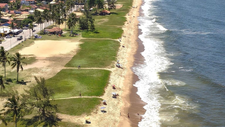 Publicidade e Propaganda aérea de paramotor em Unamar, Barra de São João, Rio das Ostras e Macaé