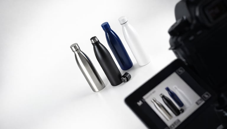 fotografia profissional de squeeze para e-commerce