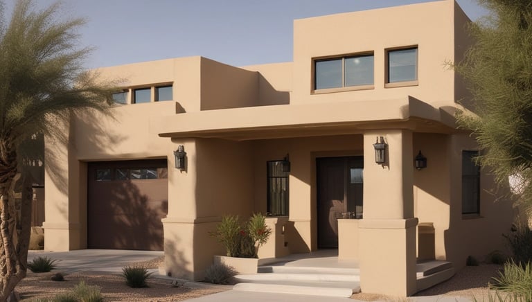 Modern commercial building with large windows featuring subtle grey window tinting.