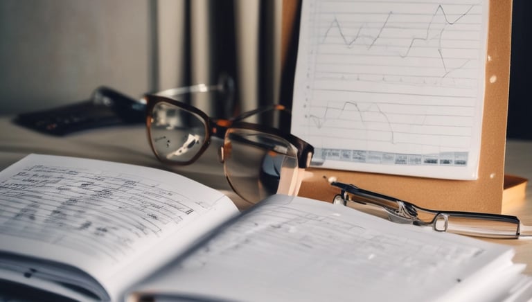 Photo of a property manager discussing documents with condominium residents