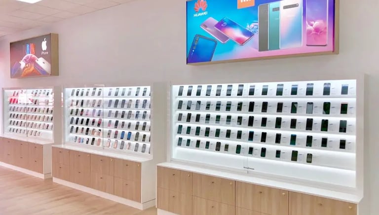 Tienda que revende iPhones Km0 de Plant Your Phone .webp