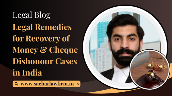 Legal Remedies for Recovery of Money & Cheque Dishonour Cases in India