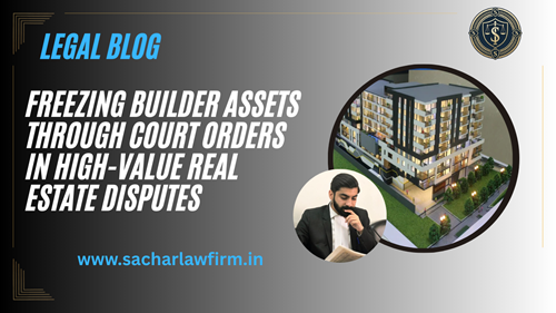Freezing Builder Assets Through Court Orders in High-Value Real Estate Disputes
