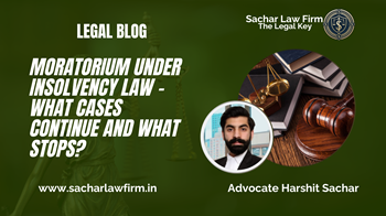 Moratorium Under Insolvency Law – What Cases Continue and What Stops?