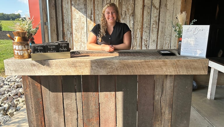 friendly, welcoming bartenders included with each package