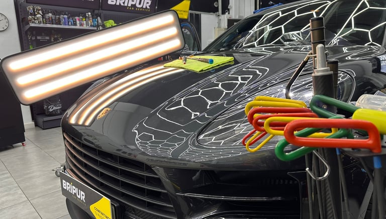 Reparación de abolladuras y granizo