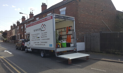 Man and van removal service based in loughborough