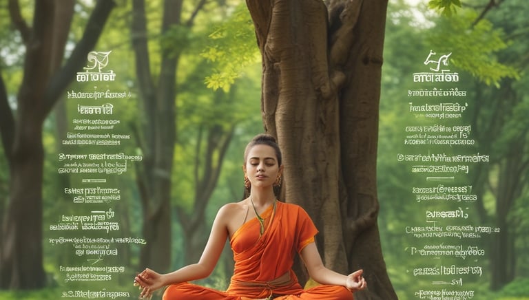 A hand holds a dark green bottle of dietary supplement gummies amidst bright green leaves. The bottle is labeled as 'AfterCoweed' and contains omega 3, 6, 9, and DHA advanced formula. The background features dense foliage.