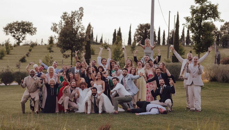 Wedding in Italy ceremony & party curated by Francesco Travels Villas Weddings Honeymoon