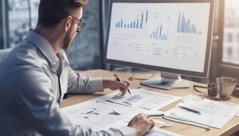 A professional team discussing sourcing strategies.