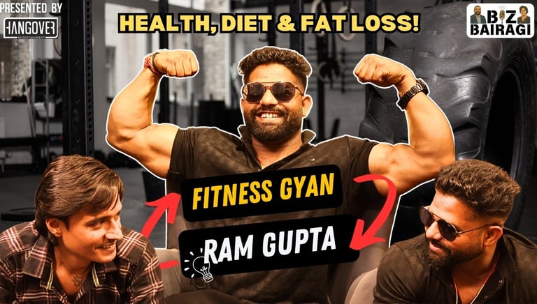 Workout and Diet Tips with RAM GUPTA #podcast #gym #fittness #workouttips #diet #bizbairagi