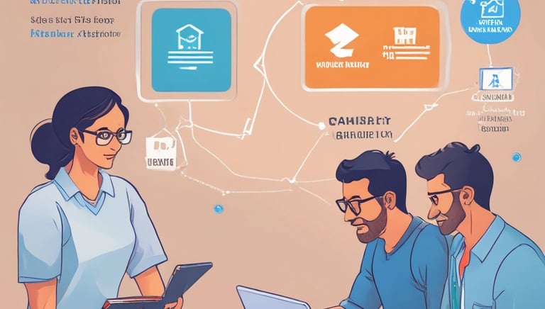 A close-up view of a formal document featuring signatures from a chancellor and a vice chancellor. The document has a clean layout, with printed text and a prominent red seal on the upper right side.