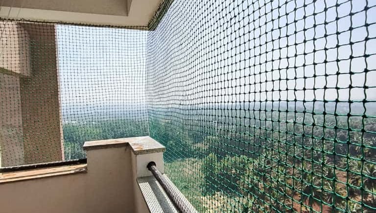 Balcony safety nets in nagarbhavi