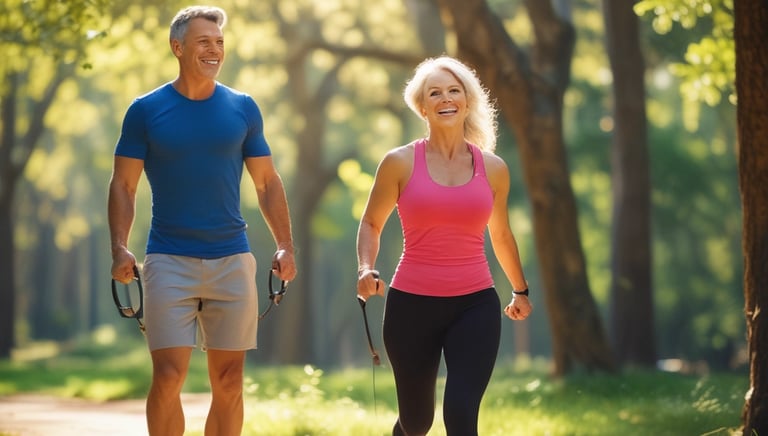 A person exercising outdoors, showcasing functional fitness.
