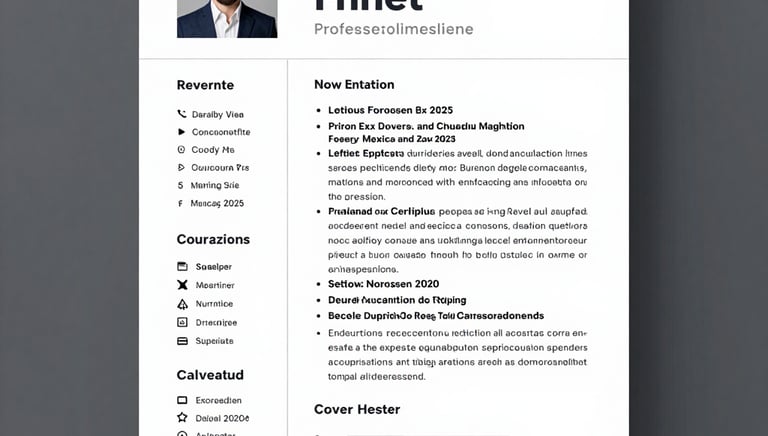 A sample cover letter highlighting key achievements.