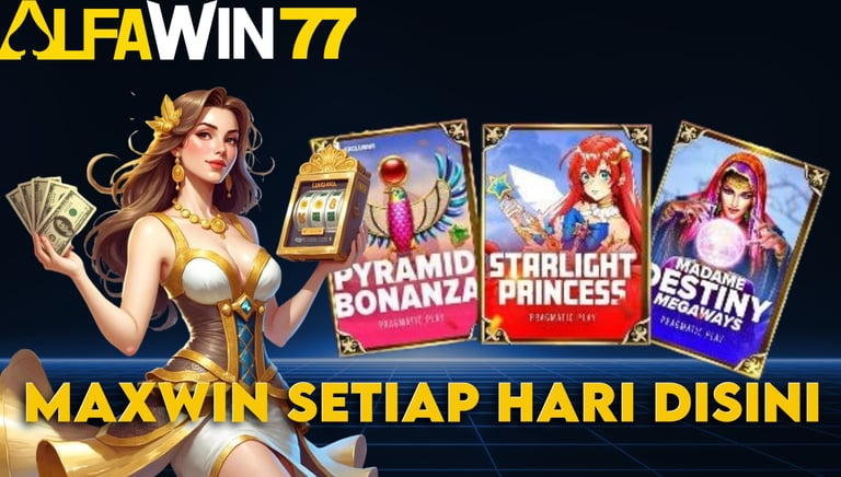 Alfawin77 salah satu jaringan situs yang dapat memberikan maxwin setiap hari