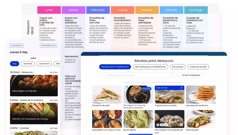Aplicación móvil Nutrición Puebla