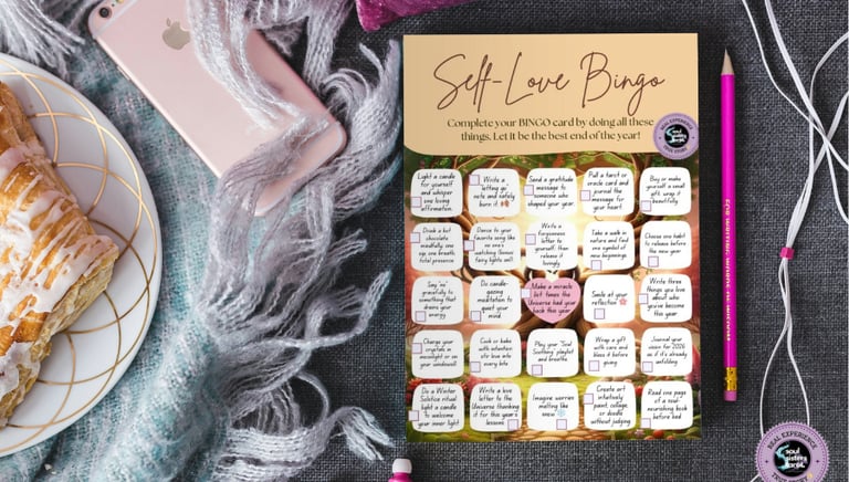 Self-Love Bingo Soul Sisters Tarot