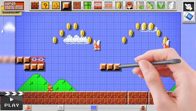 Super Mario Maker Demonstration