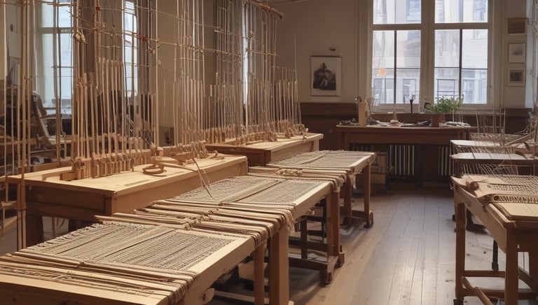 black blue and yellow textile