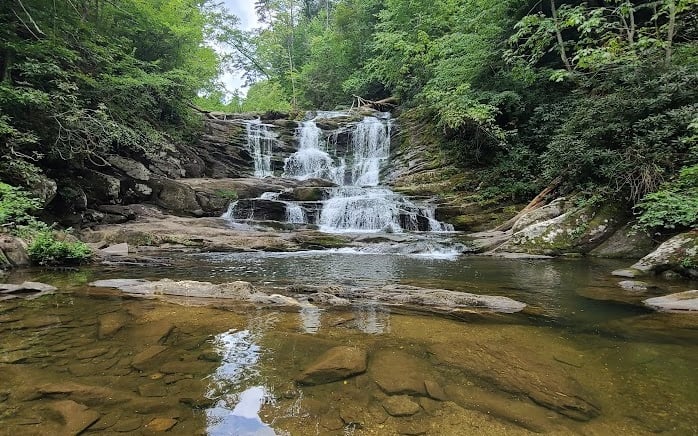 Tellico Plains Tn - To see the full roaring gorgeous Conasauga Falls go in spring or early summer 