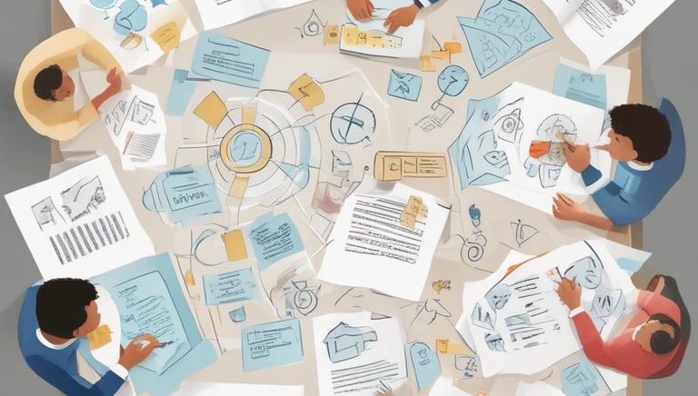 An image showing a workshop with community members engaged in learning.