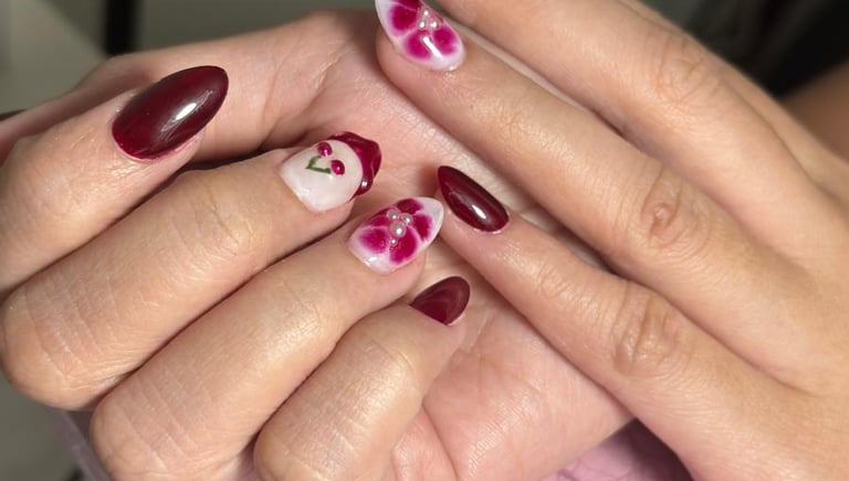 nails, salon, service, manicure