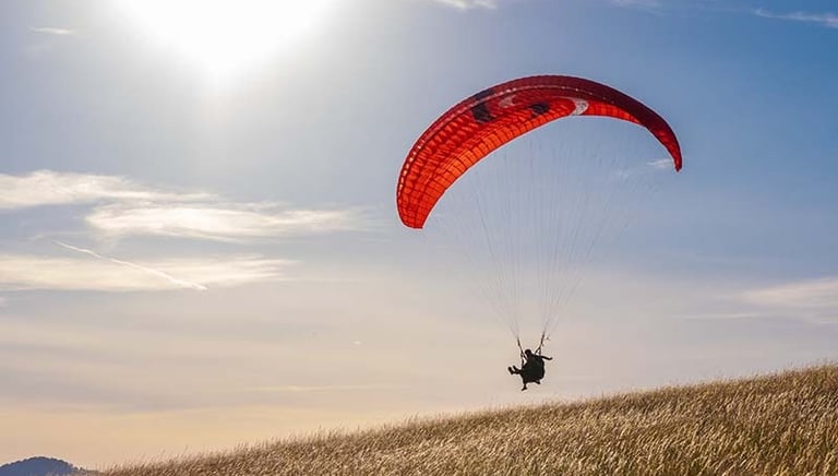 voo duplo de parapente serra da moeda bh