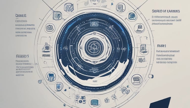 A close-up of a computer screen displaying lines of code in an integrated development environment. The code is colorful, with syntax highlighting for various programming elements such as keywords, strings, and functions. The text appears to be in a high-level programming language, possibly JavaScript or C#.
