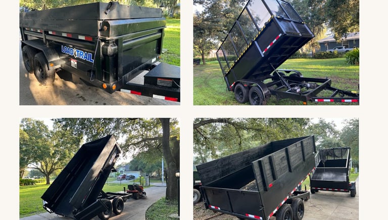 Dumpster Trailer Rental and junk removal