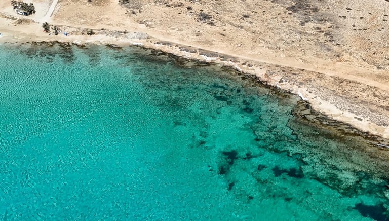 Delos and rinhia island Mykonos 