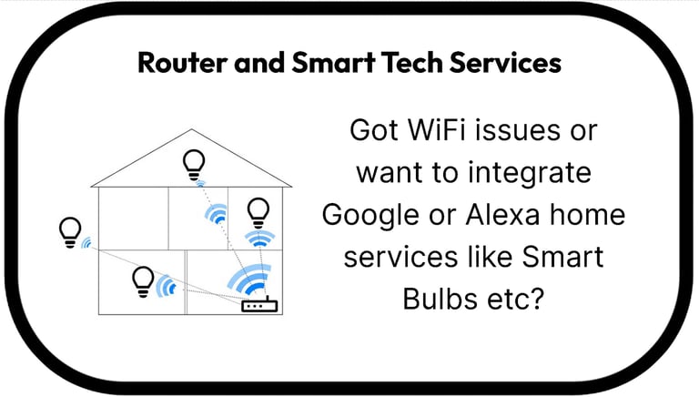 Link to Router and Smart Tech Services