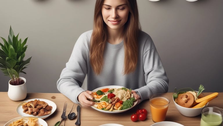 A warm, inviting counseling session with a caring therapist and client.