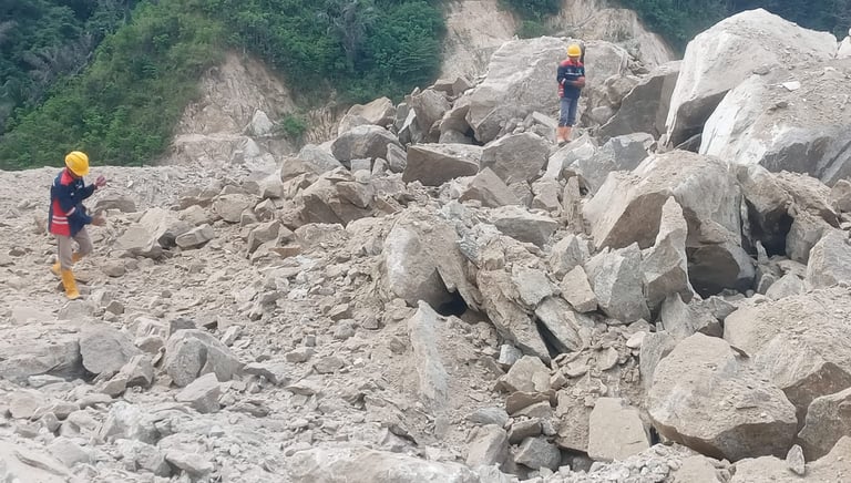 drilling and blasting