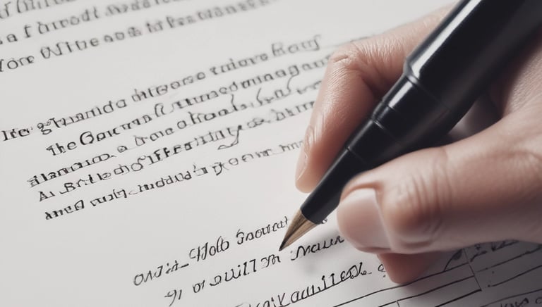 A group of people dressed in formal attire are standing in front of a real estate office. The storefront displays a large sign with an URL and various social media icons, and text in a foreign language. The group mostly consists of men in white shirts and dark trousers, standing in a straight line, with two women at either end of the row.