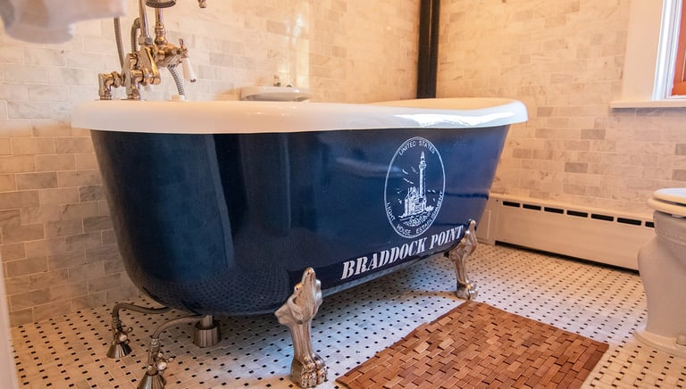 Braddock Point - A restored lighthouse by Manor Magic's design and renovation services