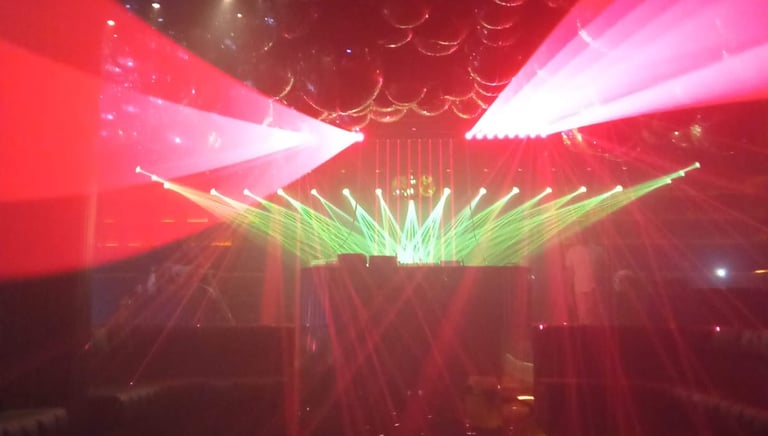 luces led giratorias