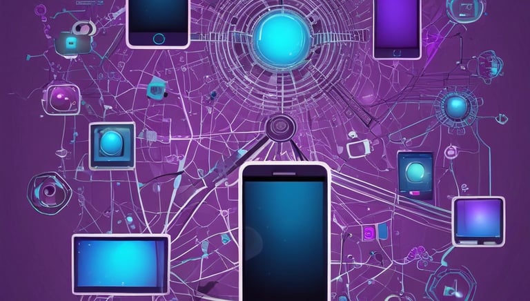 a magnifying image of a magnifying eyepiece