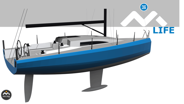 M46 Life design of a sailing yacht