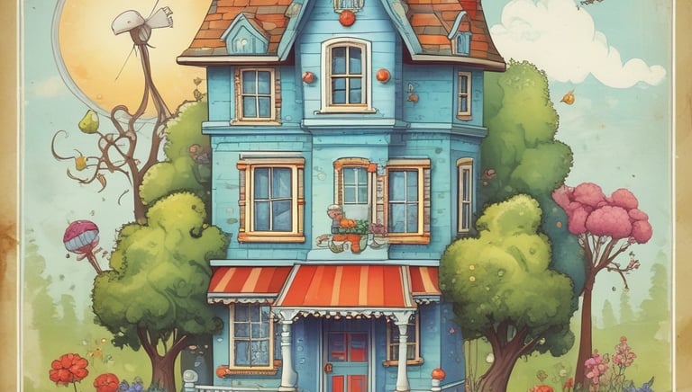 Craftsman house with a green lawn featuring organized recycling bins and household items.